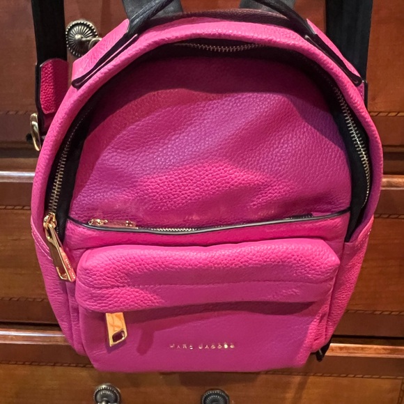 Marc Jacobs Vibrant Pink Mini Backpack main image 4
